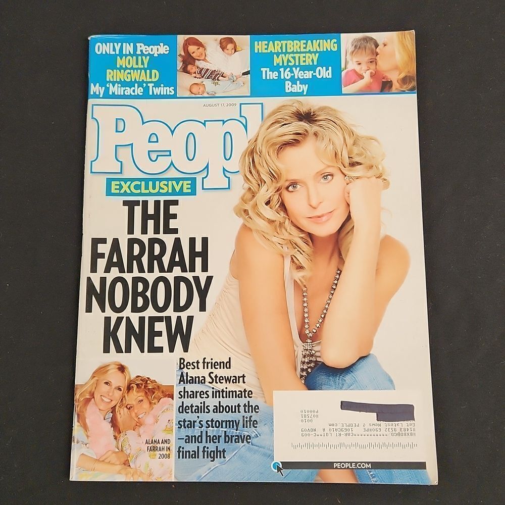 People 2009 Farrah Fawcett Magazine